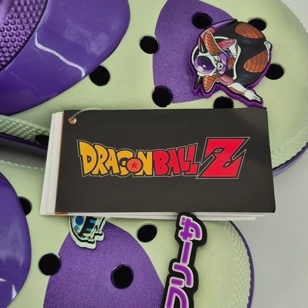 Crocs Dragon Ball Z Frieza Classic Clogs Adult Men's Size 11 NWB Purple Unisex